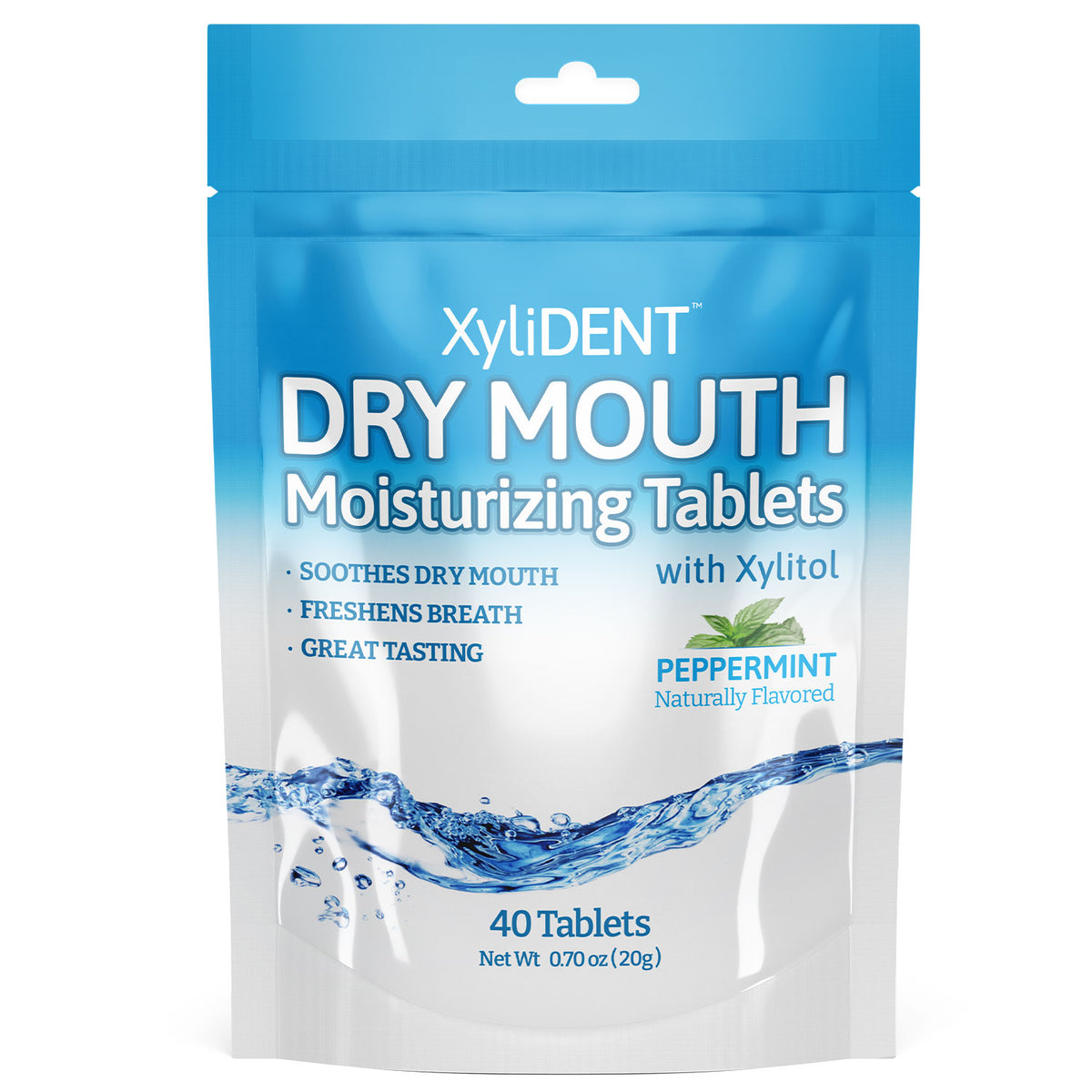 Dry Mouth Tablets - Peppermint Flavor | XyliDENT